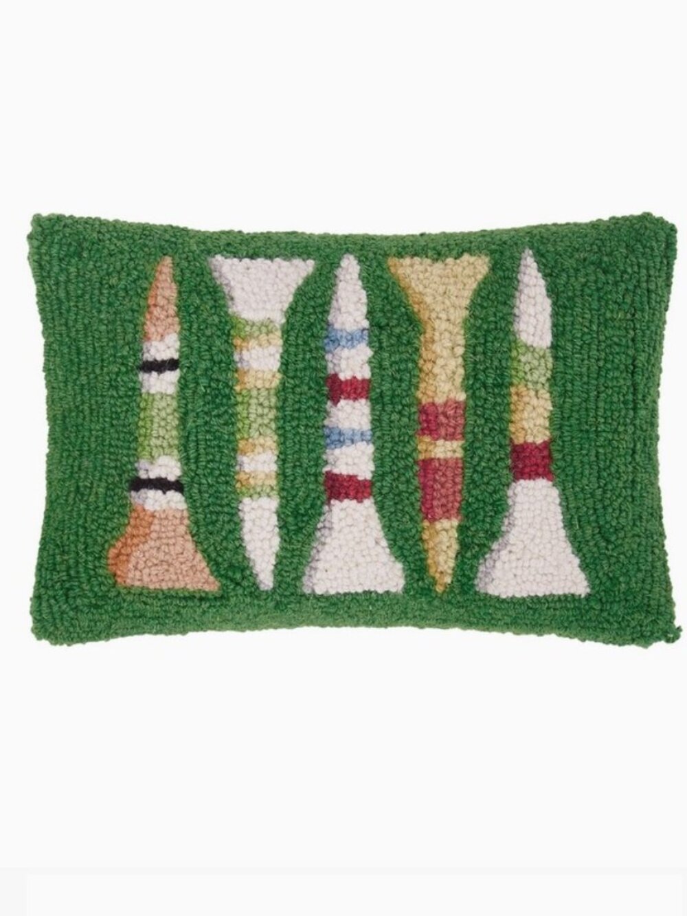 Golf Tees Hook throw Pillow